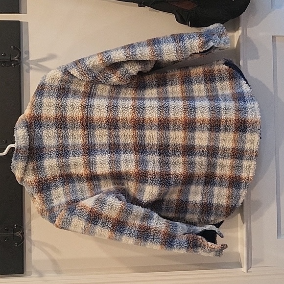 Zara Girls Fleece Shirt Jacket - Picture 2 of 3